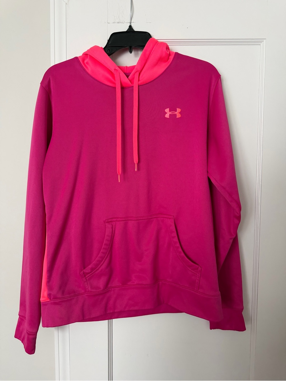 Under Armour Hot Pink and Neon Pink Women's Hoodie